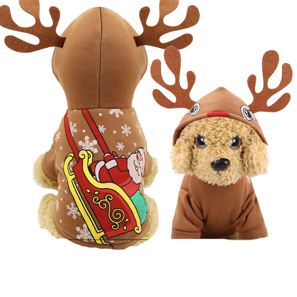 Cute Christmas outfit dor smaller dogs