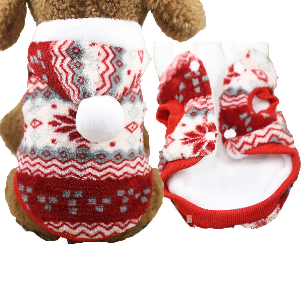 Cute Christmas outfit dor smaller dogs