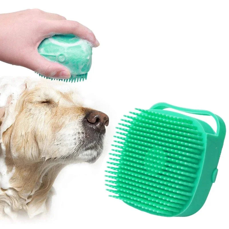 Bath-time Shampoo Brush for Dogs and Cats