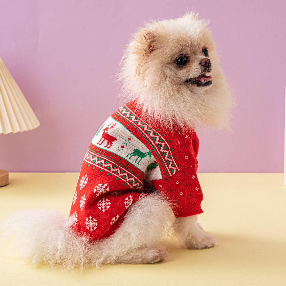 Christmas Sweater for smaller Dog